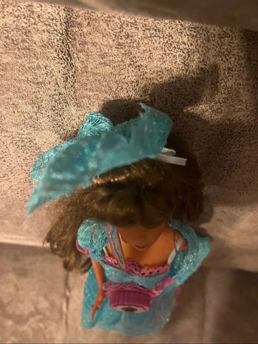 Vintage 1990 Mattel Lights and Lace Teresa Barbie Doll #9727- Rare Steffie Face